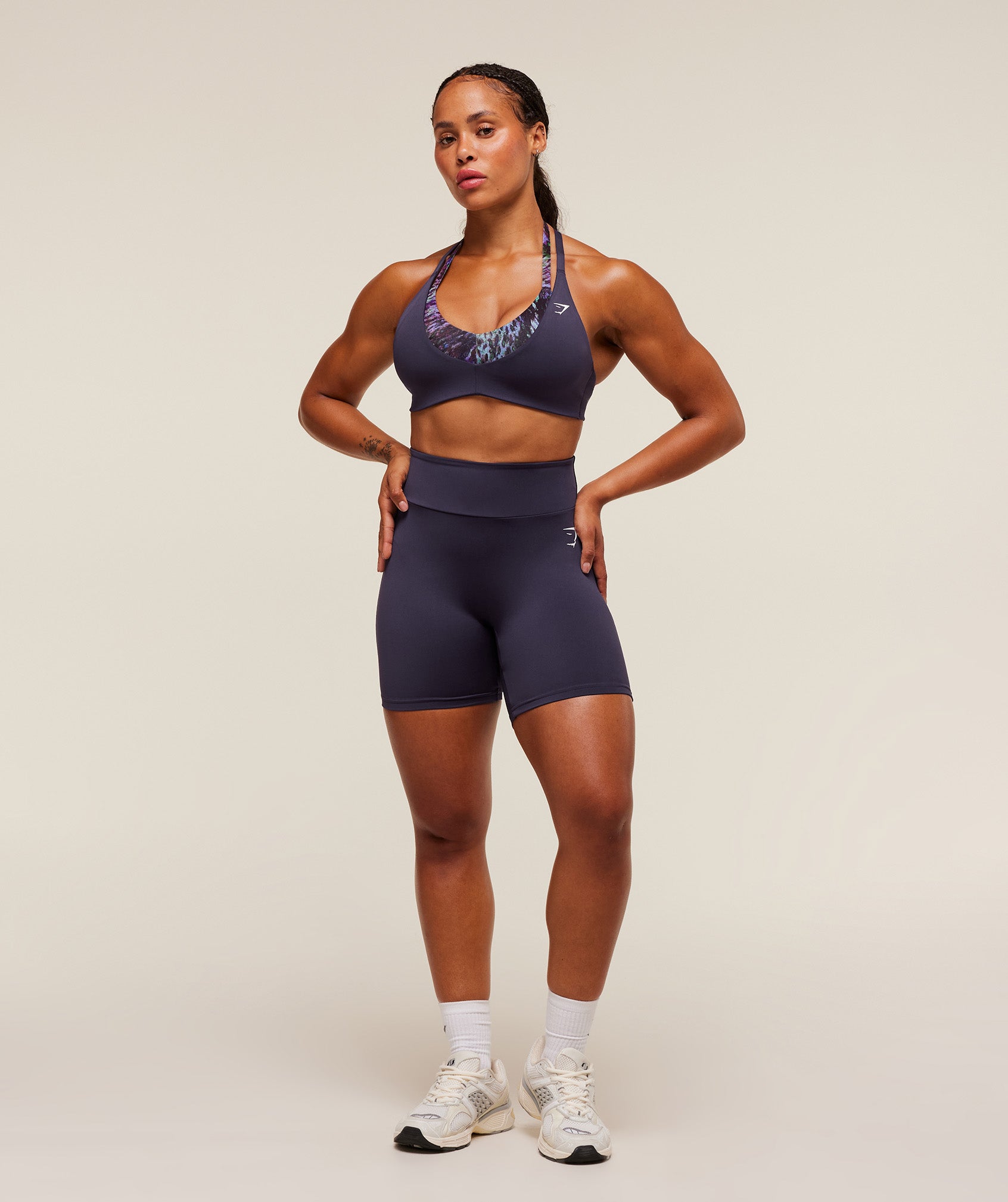 Reps Power Tight Shorts - Midnight Purple