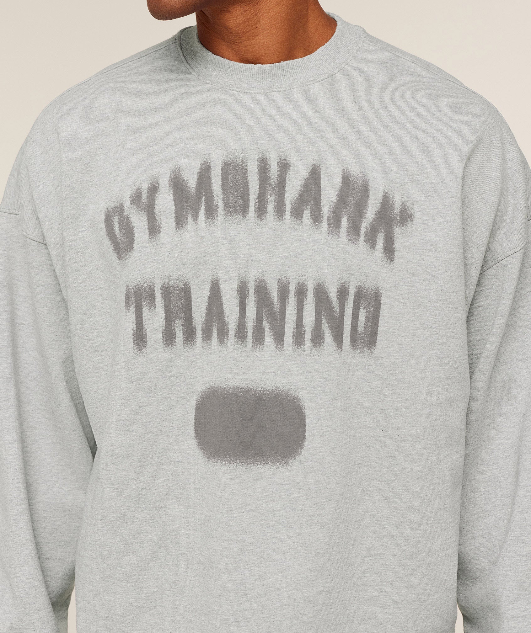 Gymshark Re-Rack Crew Neck Pullover - Bros Soft Grey Marl