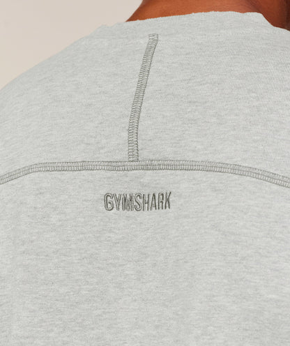 Gymshark Re-Rack Crew Neck Pullover - Bros Soft Grey Marl