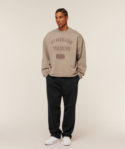 Gymshark Re-Rack Crew Neck Pullover - Lifestyle Brown