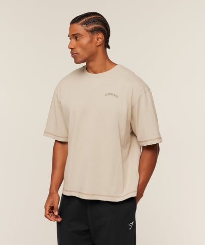Gymshark Re-Rack T-Shirt - Pebble Grey