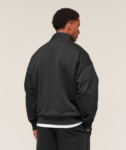 Gymshark Rest Day Sweats 1/4 Zip - Black