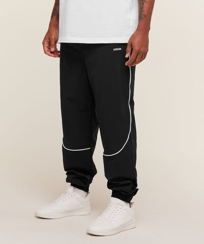 Gymshark Retro Shell Track Pants - Black