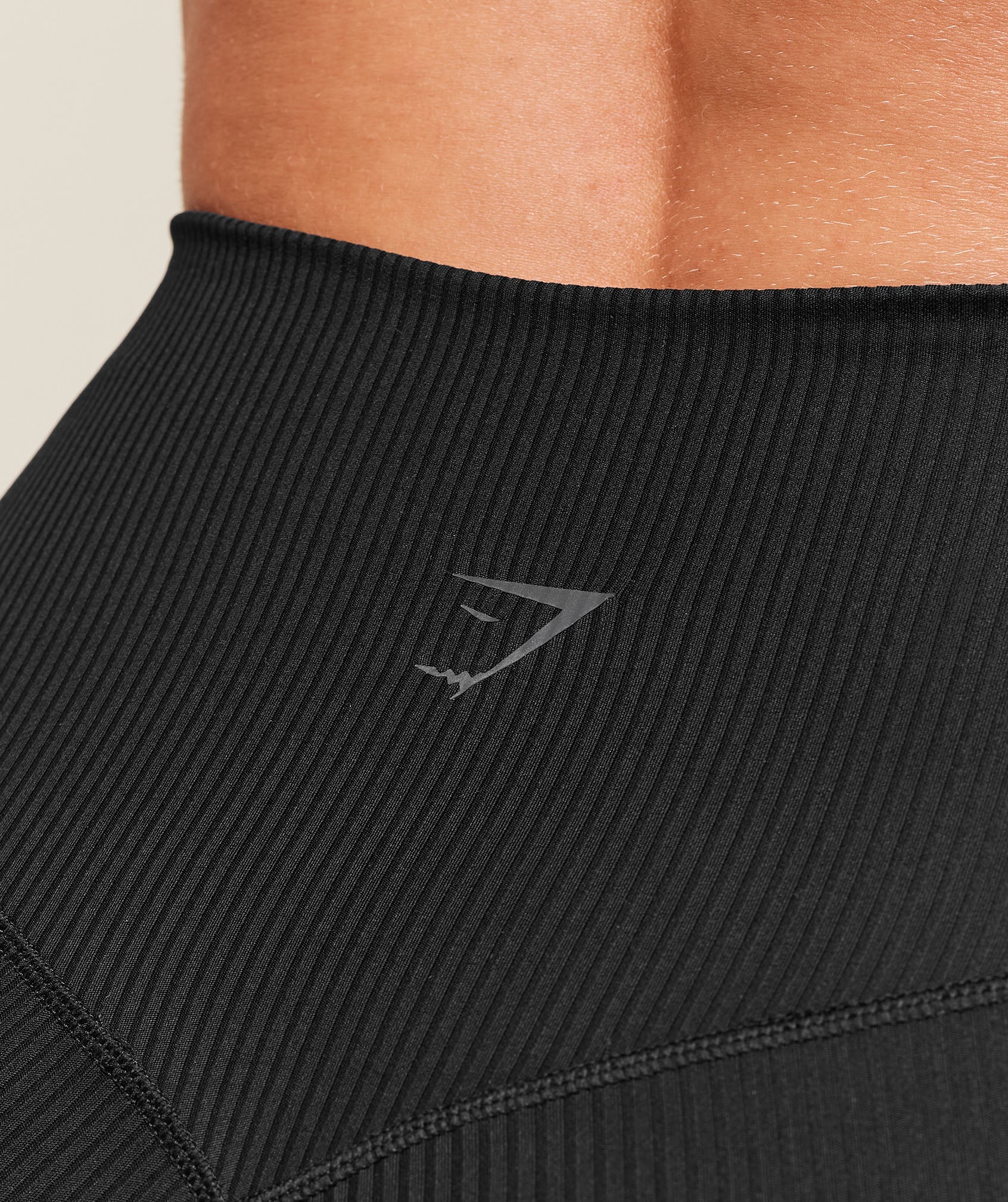Gymshark Ribbed Contour Leggings - Black