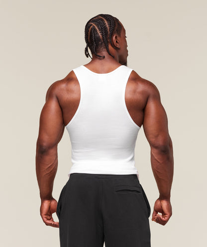 Gymshark Ribbed Tank 3 Pack - White