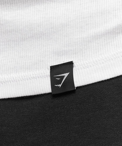 Gymshark Ribbed Tank 3 Pack - White