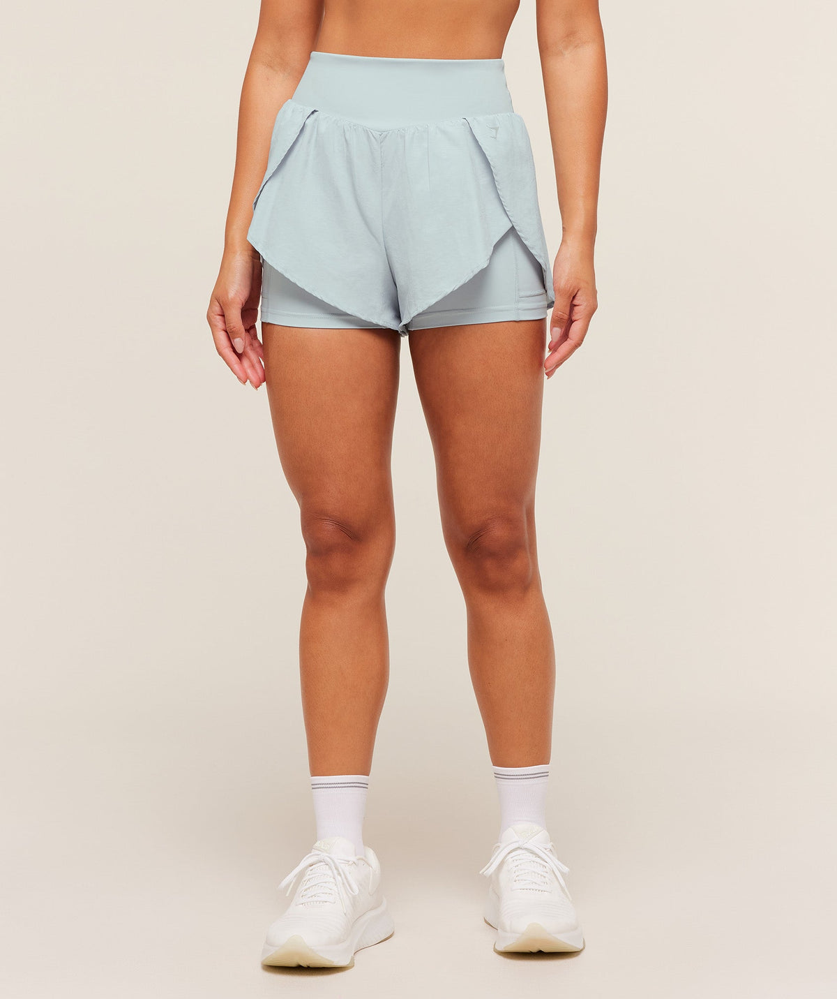 Gymshark Running 2-in-1 Shorts - Smoke Blue