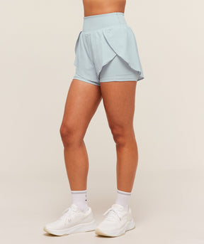 Gymshark Running 2-in-1 Shorts - Smoke Blue