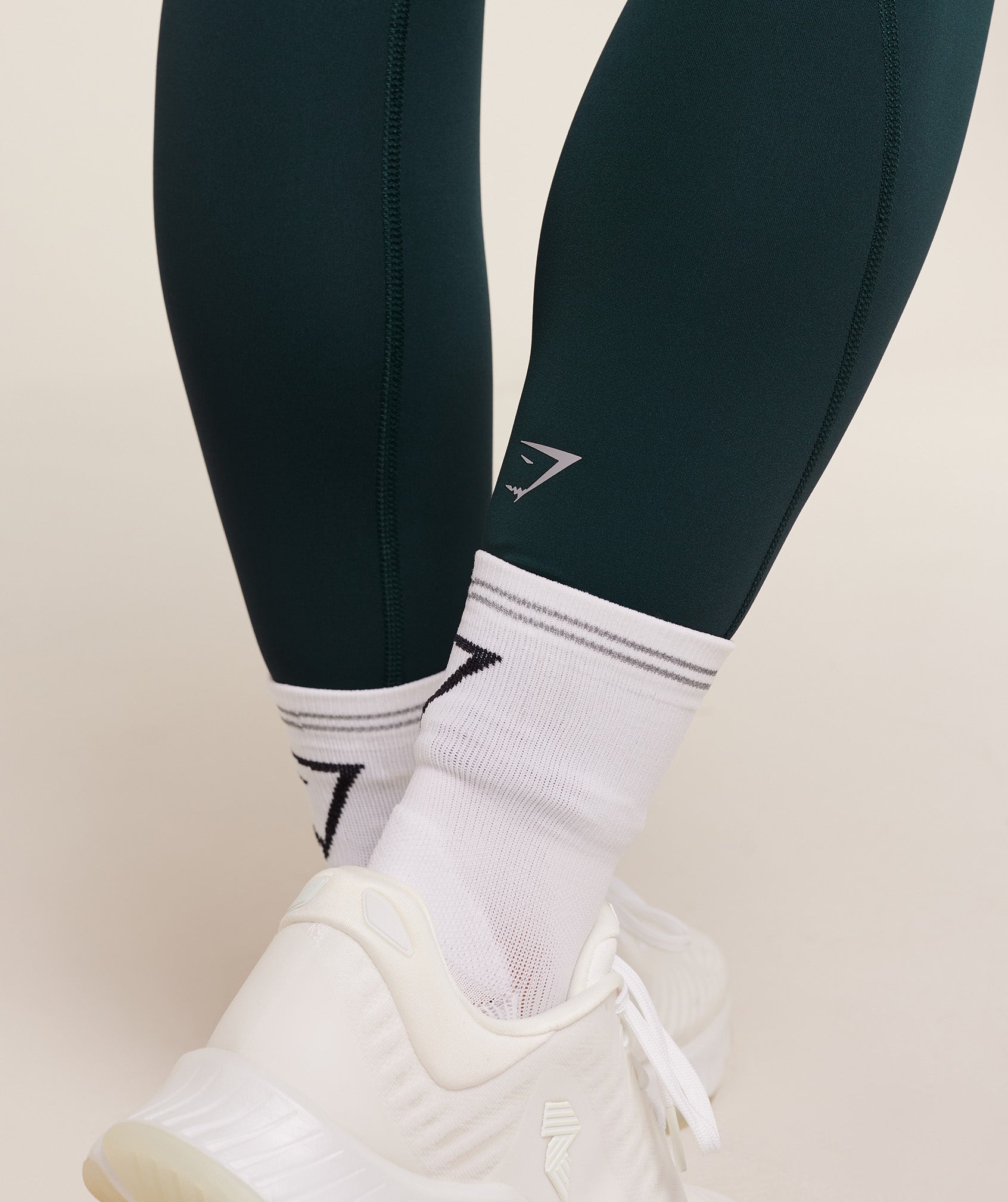 Gymshark Running Pocket Leggings - Deep Petrol Blue