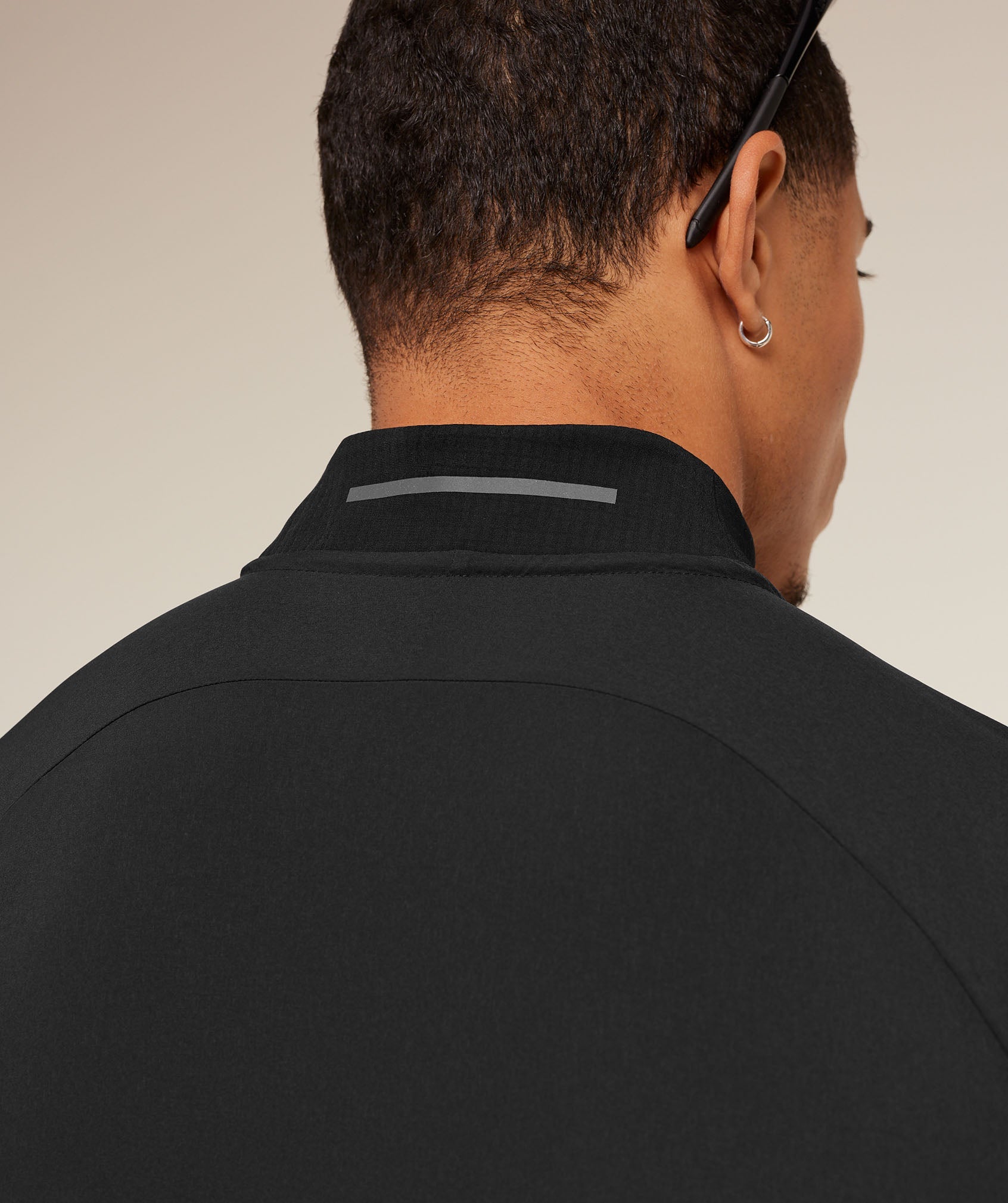 Gymshark Running Elite 1/4 Zip - Black