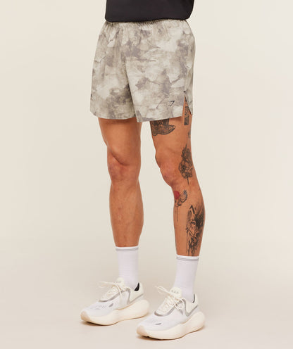 Gymshark Running Elite 5" Short - Pebble Grey