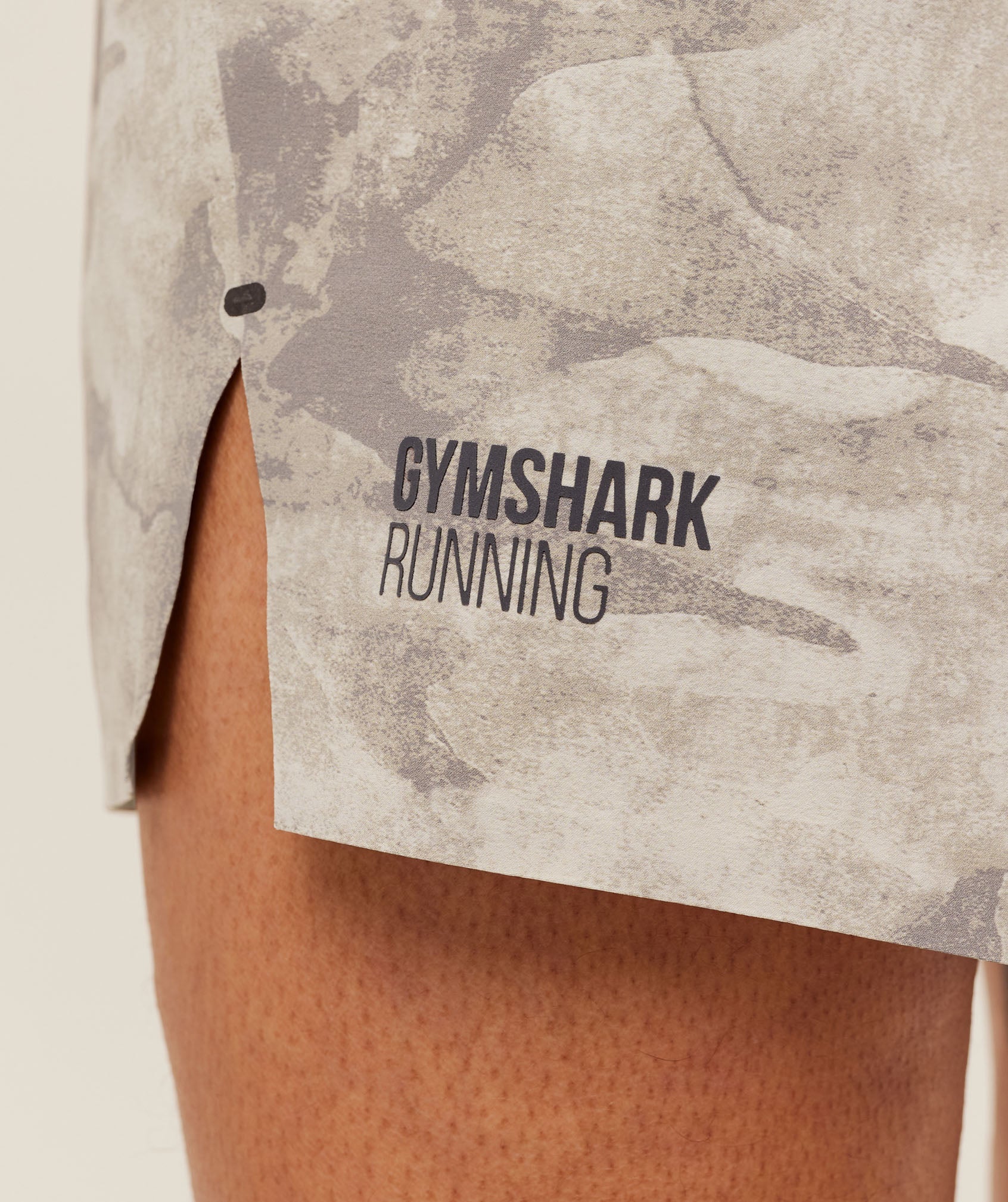 Gymshark Running Elite 5" Short - Pebble Grey
