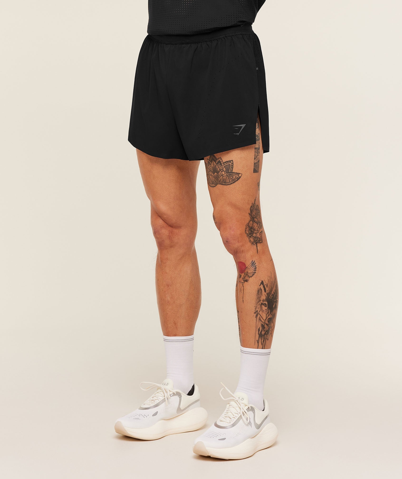 Gymshark Running Elite Race 5" Short - Black