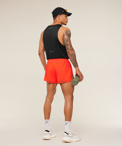 Gymshark Running Elite Race 5" Short - Electric Orange