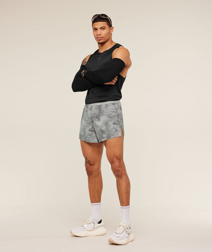 Gymshark Running Elite Race 5" Short - Smokey Grey