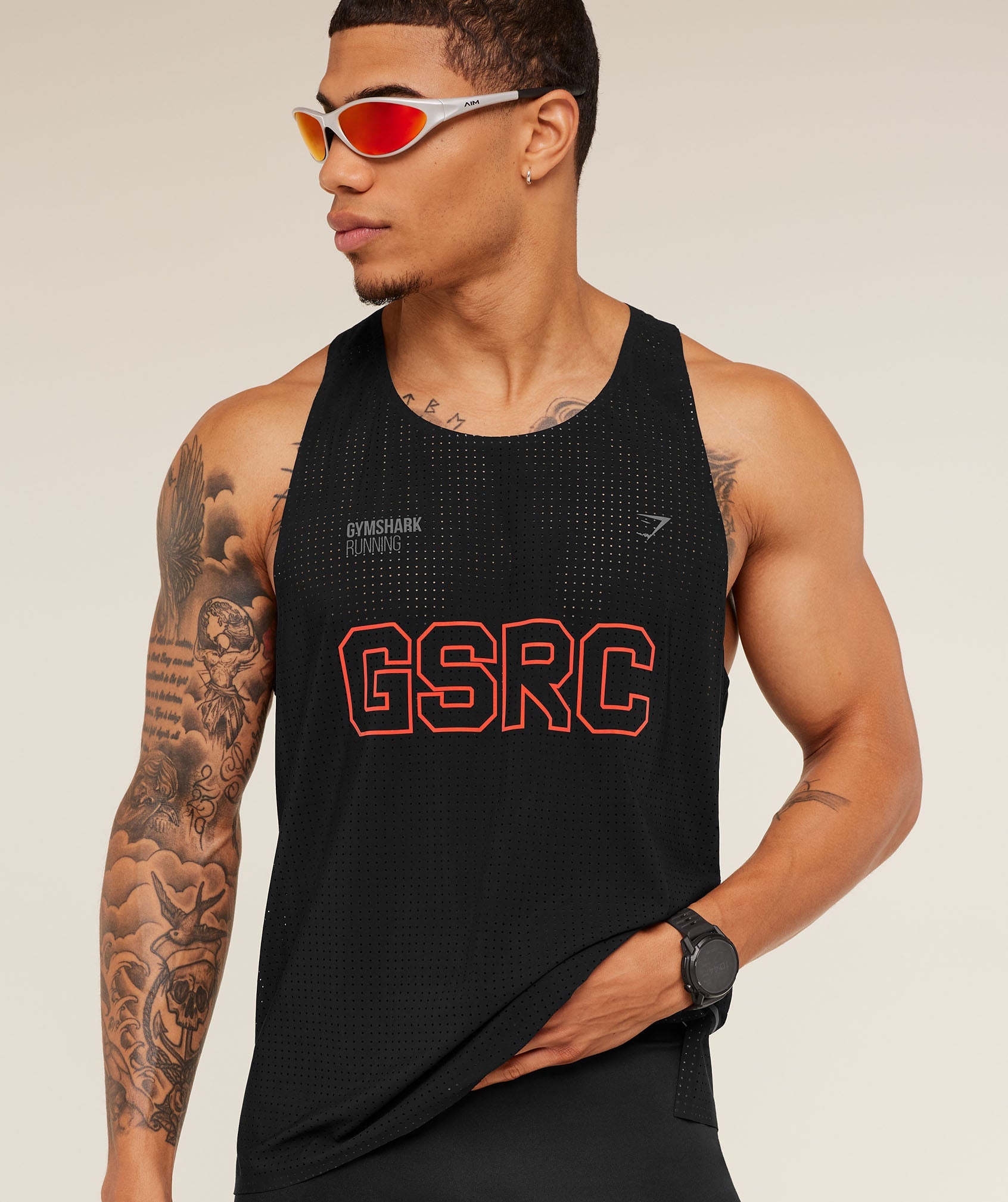 Gymshark Running Elite Race Vest - Black