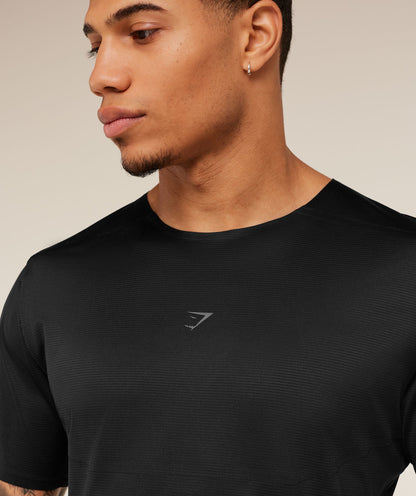 Gymshark Running Elite T-Shirt - Black