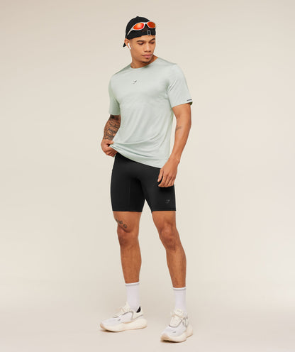 Gymshark Running Elite T-Shirt - Morning Blue
