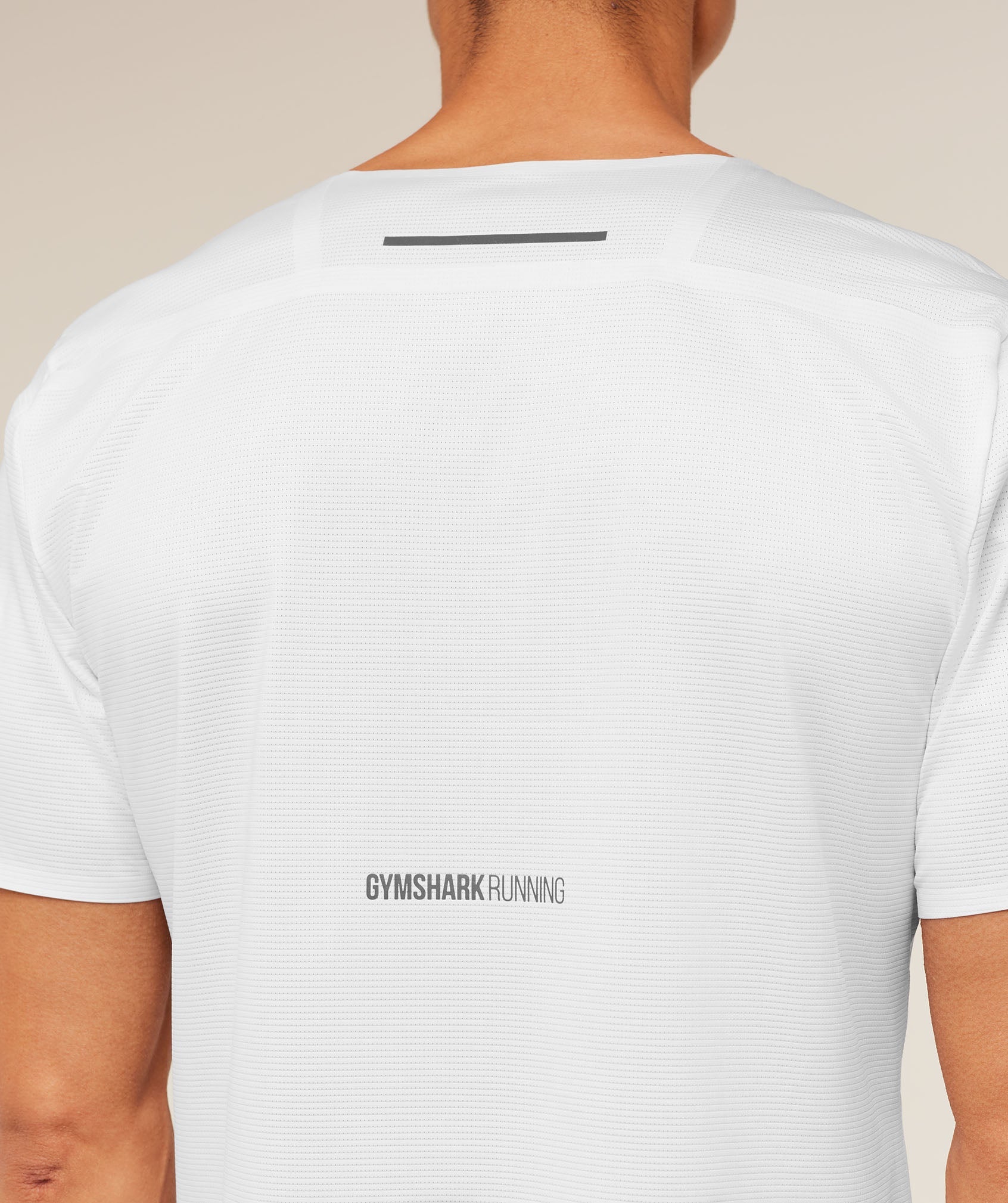 Gymshark Running Elite T-Shirt - White
