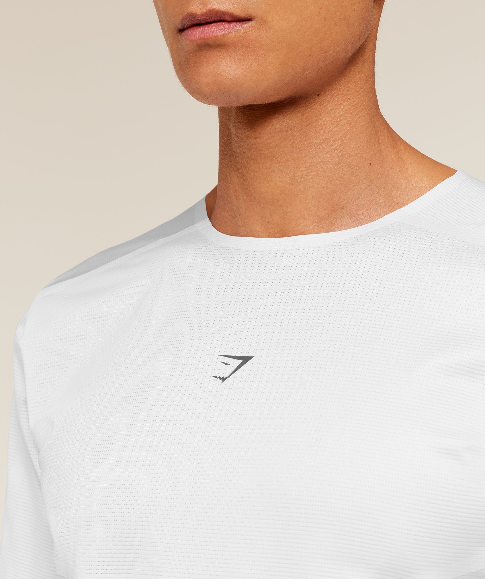 Gymshark Running Elite T-Shirt - White