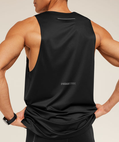 Gymshark Running Elite Tank - Black
