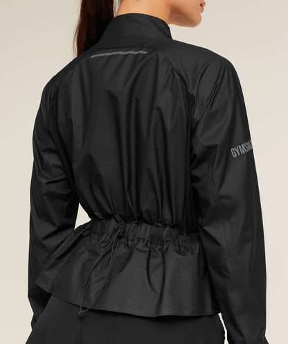 Gymshark Running Elite Windproof Jacket - Black