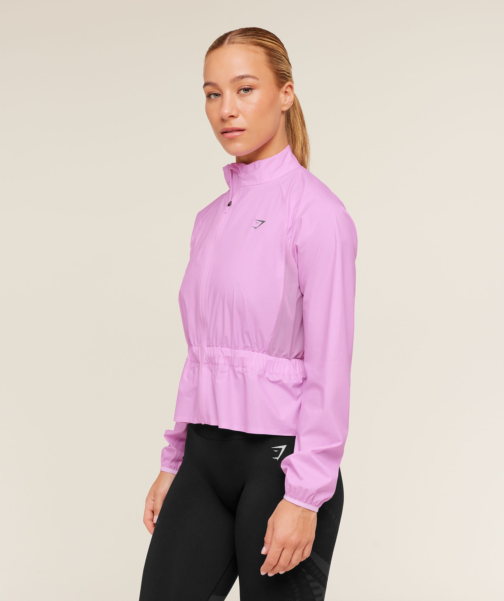 Gymshark Running Elite Windproof Jacket - Sour Pink