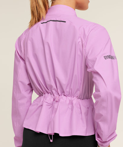 Gymshark Running Elite Windproof Jacket - Sour Pink