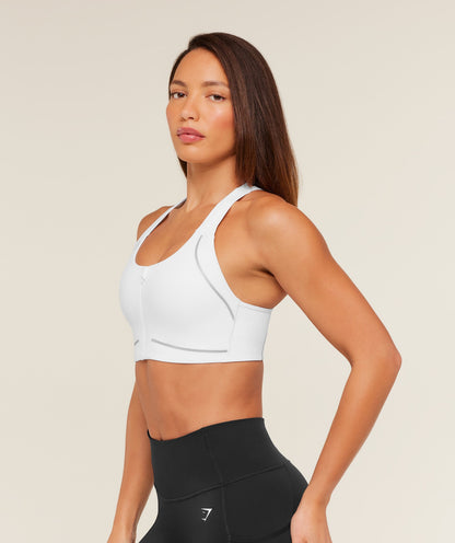 Gymshark Running Sports Bra - White