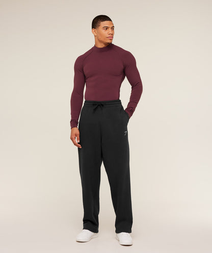 Gymshark Physique Long Sleeve T-Shirt - GS Impact Burgundy/GS Cherry Purple