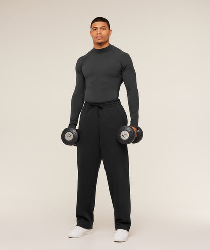 Gymshark Physique Long Sleeve T-Shirt - GS Onyx Grey/GS Black