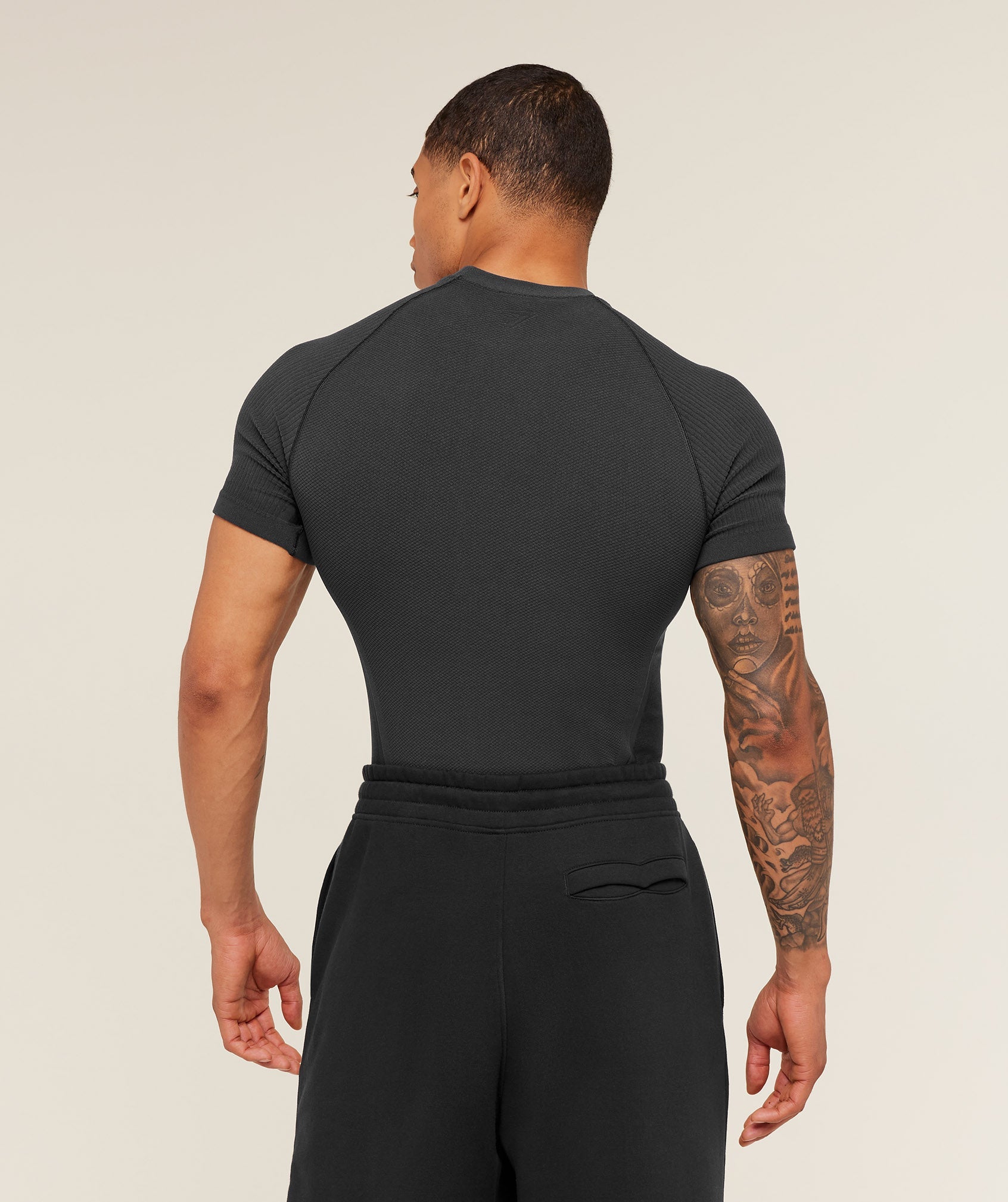 Gymshark Physique T-Shirt - GS Onyx Grey/GS Black