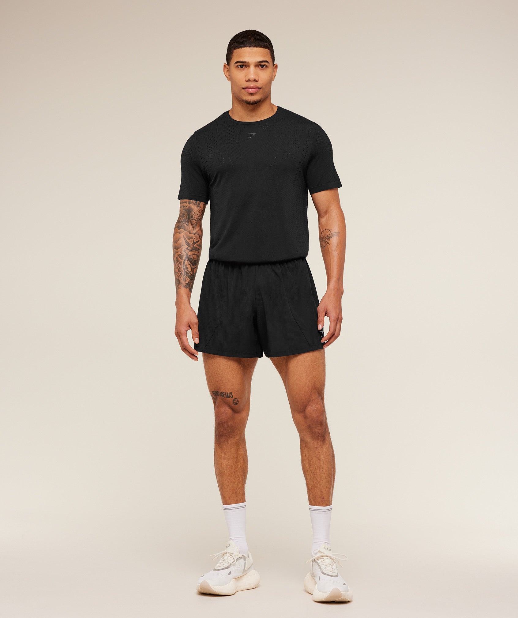 Gymshark Seamless Running T-Shirt - GS Black