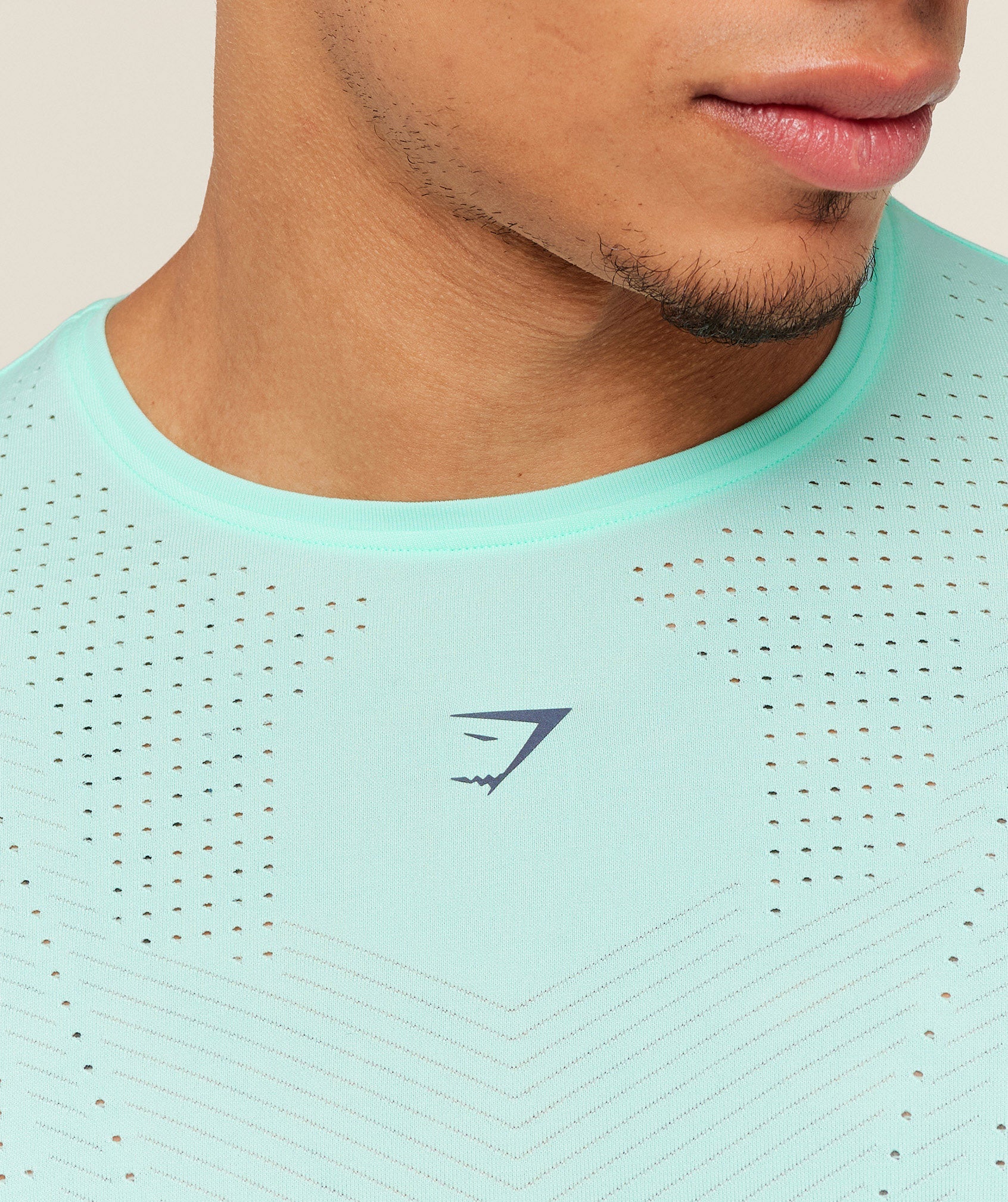 Gymshark Seamless Running T-Shirt -  Pop Turquoise