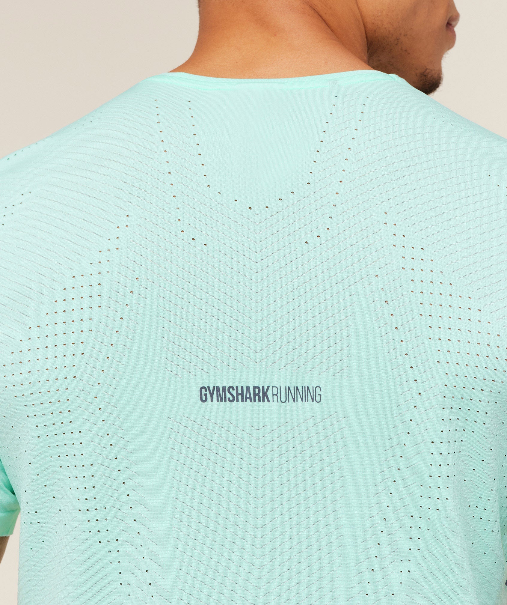 Gymshark Seamless Running T-Shirt -  Pop Turquoise