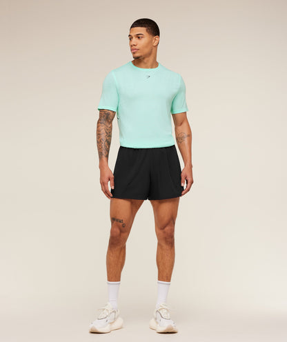 Gymshark Seamless Running T-Shirt -  Pop Turquoise