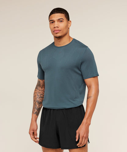 Gymshark Seamless Running T-Shirt - GS Stealth Blue