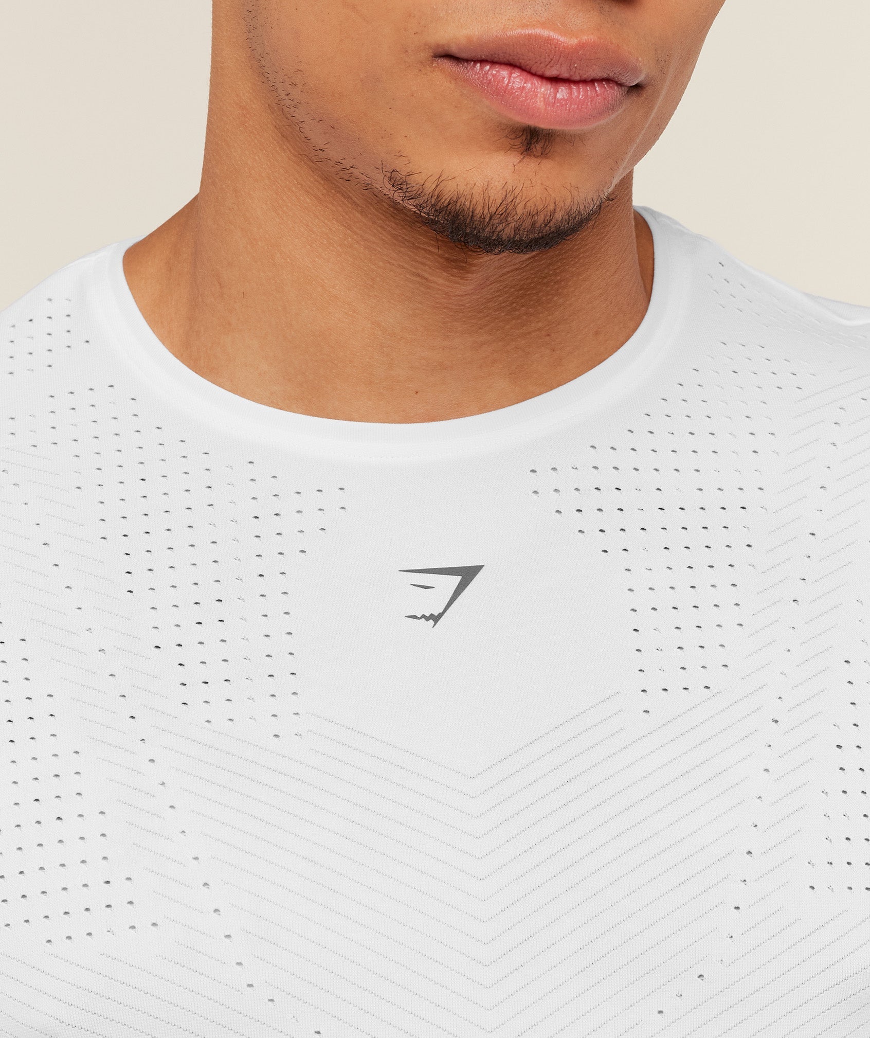Gymshark Seamless Running T-Shirt - GS White