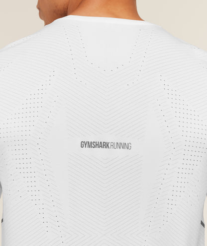 Gymshark Seamless Running T-Shirt - GS White