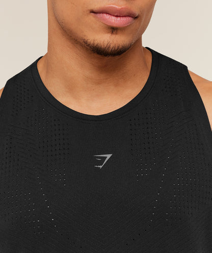 Gymshark Seamless Running Tank - GS Black