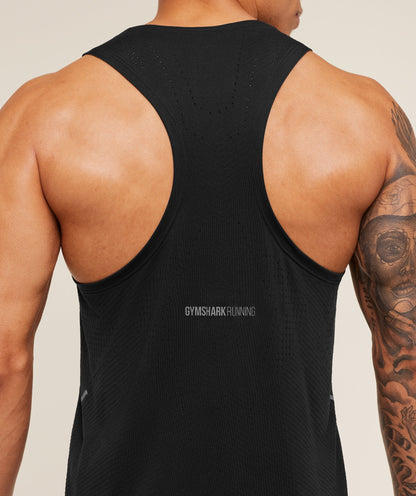 Gymshark Seamless Running Tank - GS Black