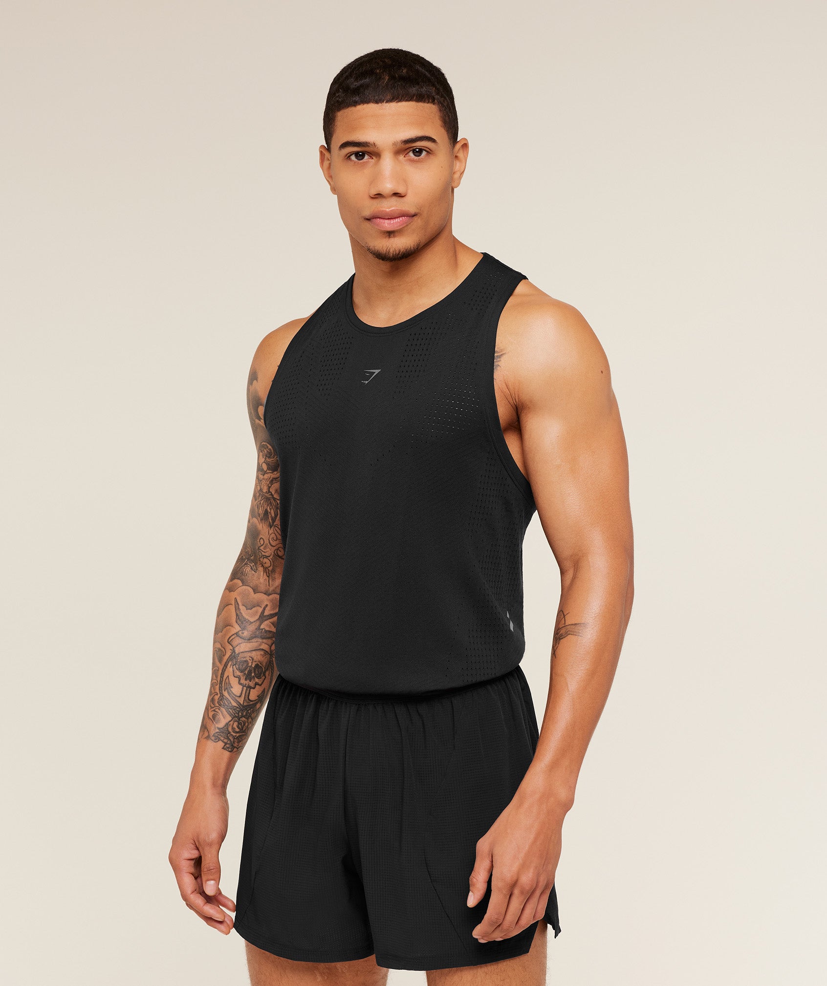 Gymshark Seamless Running Tank - GS Black