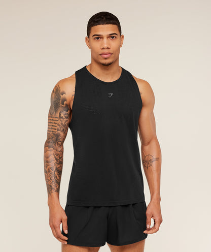 Gymshark Seamless Running Tank - GS Black