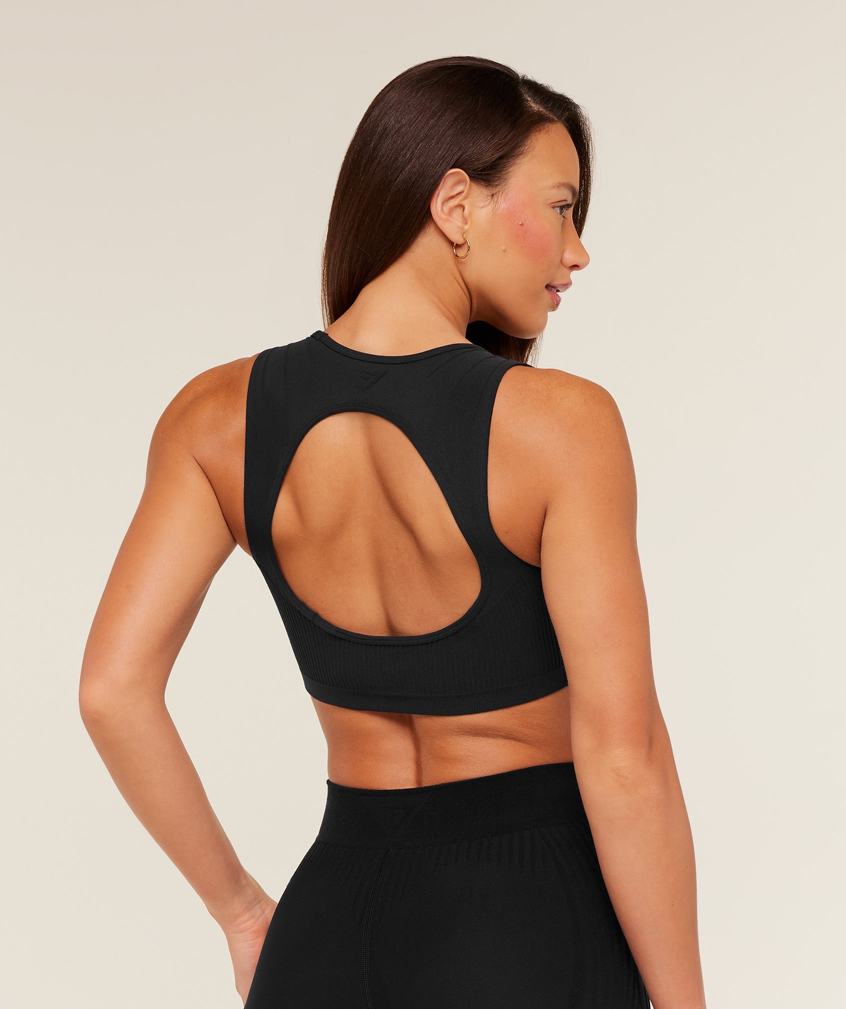 Gymshark Luxe Light Support Sports Bra - GS Black