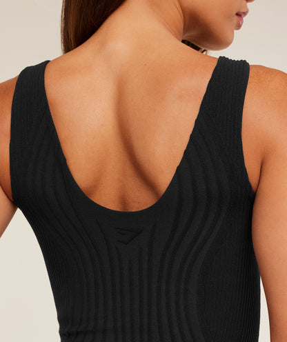 Gymshark Luxe Tank - GS Black