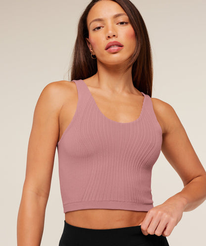 Gymshark Luxe Tank - Calm Pink