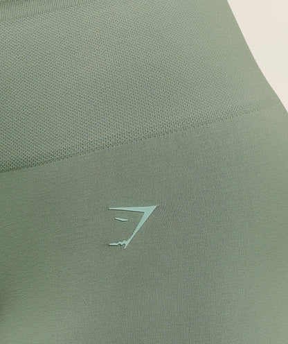 Gymshark Soft Sculpt Shorts - Unit Green