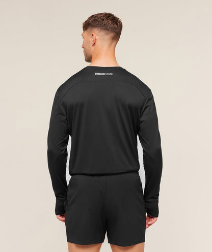 Gymshark Running Long Sleeve T-Shirt - Black