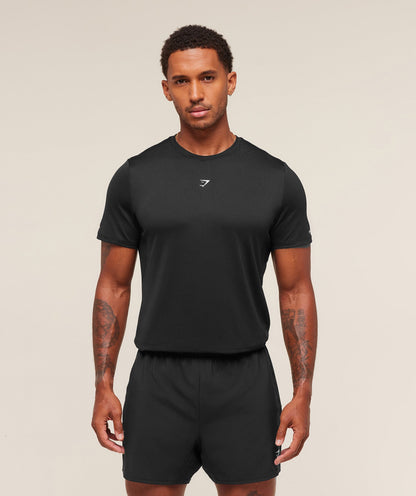Gymshark Running T-Shirt - Black