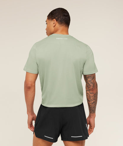 Gymshark Running T-Shirt - GS Haze Green